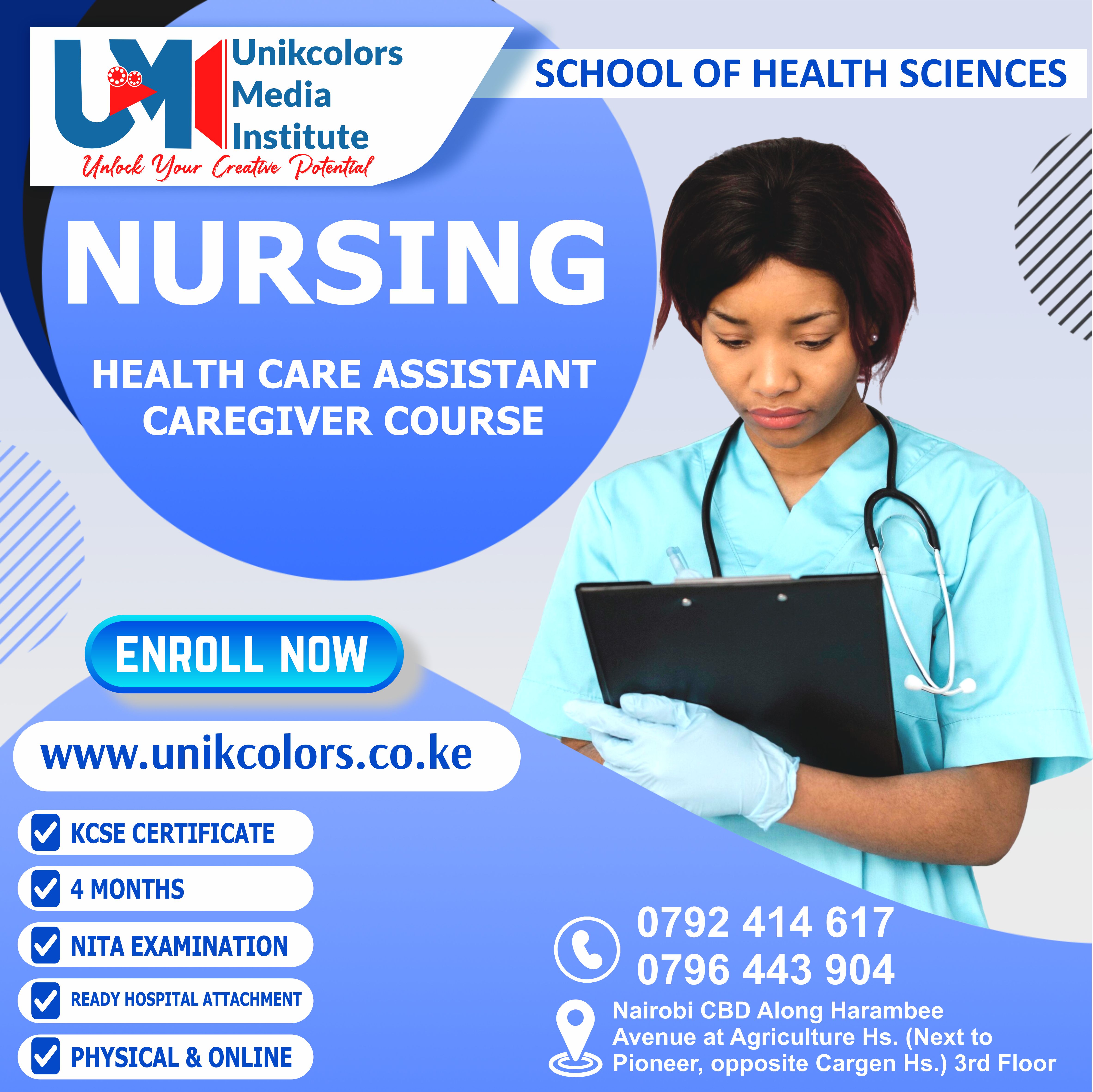 CERTIFIED NURSING ASSISTANT - CARE GIVER COURSE